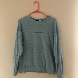 Team internet crew neck